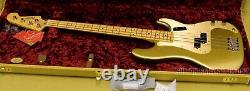 019-0102-878 Fender American Original'50s Precision Bass Aztec Gold With Case