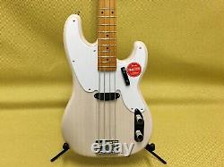 037-4500-501 Squier Classic Vibe Precision'50s Tele Bass Guitar White Blonde