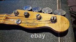 1957 Fender Precision Bass Artist Owned Telecaster Headstock RARE Vintage 50's