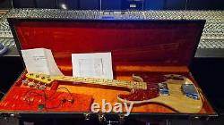 1957 Fender Precision Bass Artist Owned Telecaster Headstock RARE Vintage 50's