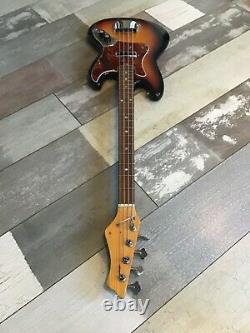 1960/70's Teisco Short Scale Bass. Right Handed