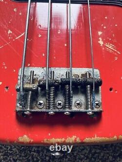 1963 Fender Precision Bass Guitar With 1972 Fender Jazz Neck. Absolute Beauty