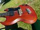 1963 Gibson Eb-0 4 String Bass Vintage Cherry Red With Case