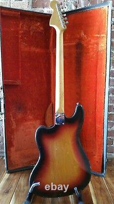 1964 Fender Bass VI Electric Guitar with OHSC 100% Original