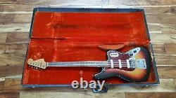 1964 Fender Bass VI Electric Guitar with OHSC 100% Original