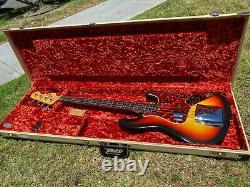 1965 Fender Jazz Bass L Series Vintage All Original 8.8 lbs