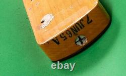 1965 Fender Jazz Bass neck original Olympic White with original tuners