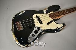 1966 Fender Jazz Bass Charcoal Frost Original Vintage Electric Guitar withOHSC
