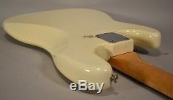 1966 Fender Precision Bass Olympic White Vintage P-Bass Electric Guitar withOHSC