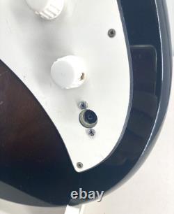 1966 Vox Bassmaster electric bass guitar UK JMI dark sunburst 1966 Vox Bassmaster electric bass guitar UK JMI dark sunburst