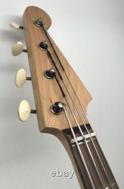 1966 Vox Bassmaster electric bass guitar UK JMI dark sunburst