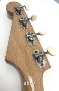 1966 Vox Bassmaster electric bass guitar UK JMI dark sunburst