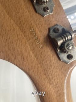 1966 Vox Bassmaster electric bass guitar UK JMI dark sunburst