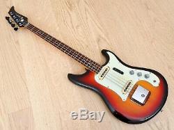 1966 Yamaha SB-2 Vintage Electric Bass Guitar Short Scale 100% Original with Case