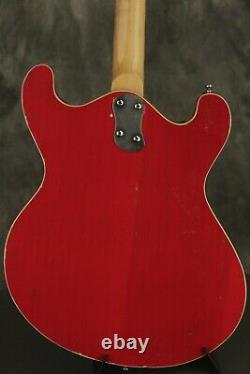 1967 Mosrite COMBO BASS semi-hollowbody RED