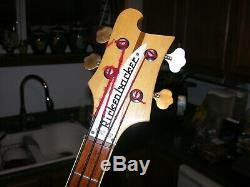 1970's Rickenbacker 4001 Vintage Electric Bass Guitar With Case