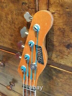 1970s Short-Scale Vintage Japanese Zenta Telecaster Bass electric guitar MIJ