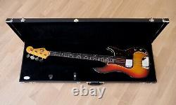 1971 Fender Precision Bass Vintage Electric Bass Guitar Sunburst with G&G Case