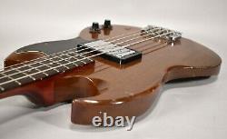 1972 Gibson EB-0 Walnut Finish Original Vintage Electric Bass Guitar withOHSC