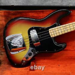 1974 Fender Jazz Bass Sunburst Andy Baxter Bass