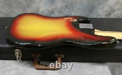 1974 Fender Jazz Bass Sunburst Andy Baxter Bass