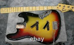 1974 Fender Jazz Bass Sunburst Andy Baxter Bass