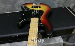 1974 Fender Jazz Bass Sunburst Andy Baxter Bass