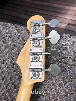 1976 Fender P Precision bass vintage, natural Fitted Road Case Original