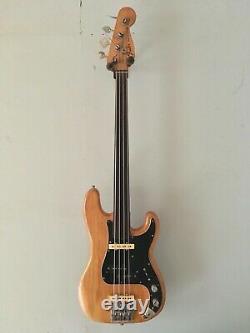 1976 Fender Precision Fretless Bass