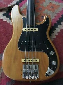 1976 Fender Precision Fretless Bass