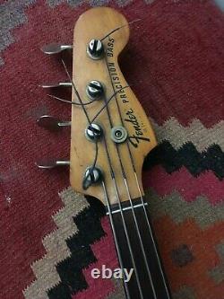 1976 Fender Precision Fretless Bass