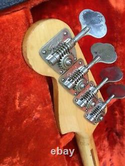 1976 Fender Precision USA Vintage Fullerton P-Bass All Original with Case