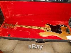1976 fender Standard Precision Electric Bass Guitar