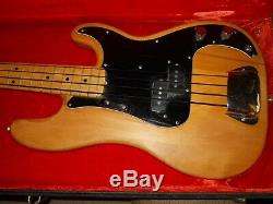 1976 fender Standard Precision Electric Bass Guitar