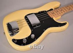 1978 Fender Precision Bass Olympic White Vintage Electric Bass Guitar withOHSC