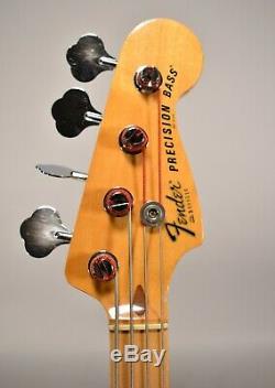 1978 Fender Precision Bass Olympic White Vintage Electric Bass Guitar withOHSC