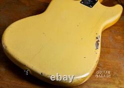 1978 Fender USA American Musicmaster Bass guitar Olympic White cool vintage