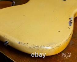 1978 Fender USA American Musicmaster Bass guitar Olympic White cool vintage
