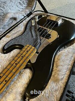 1978 Fender USA Precision Bass Vintage with Maple Neck + New Hardcase