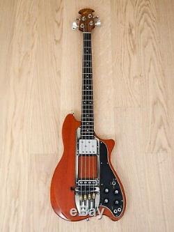 1978 Ovation Magnum 1 Vintage Electric Bass Guitar Stereo Mahogany withohc