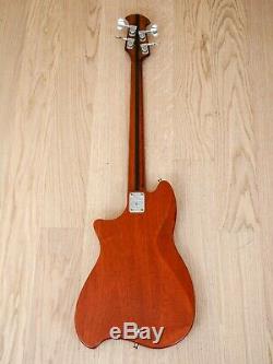 1978 Ovation Magnum 1 Vintage Electric Bass Guitar Stereo Mahogany withohc