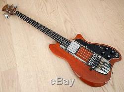 1978 Ovation Magnum 1 Vintage Electric Bass Guitar Stereo Mahogany withohc