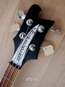 1978 Rickenbacker 4001 Vintage Bass Jetglo Left Handed with Toaster & Horseshoe