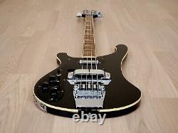 1978 Rickenbacker 4001 Vintage Bass Jetglo Left Handed with Toaster & Horseshoe