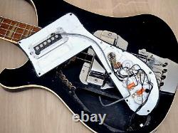 1978 Rickenbacker 4001 Vintage Bass Jetglo Left Handed with Toaster & Horseshoe