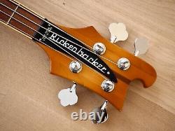 1979 Rickenbacker 4001 Autumnglo Vintage Electric Bass Guitar, Montezuma Brown