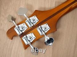 1979 Rickenbacker 4001 Autumnglo Vintage Electric Bass Guitar, Montezuma Brown