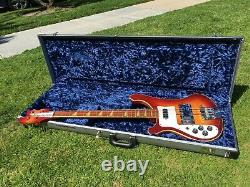 1980 Rickenbacker 4003 Bass Lefty Left Handed Fireglo 4001