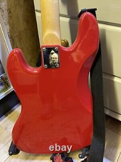 1980s Starfire by EKS Nagoya J Bass Lawsuit Electric Guitar Cherry Red