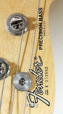 1982-85 Fender Elite 4 String Precision Bass Guitar Made in U. S. A with Hardcase